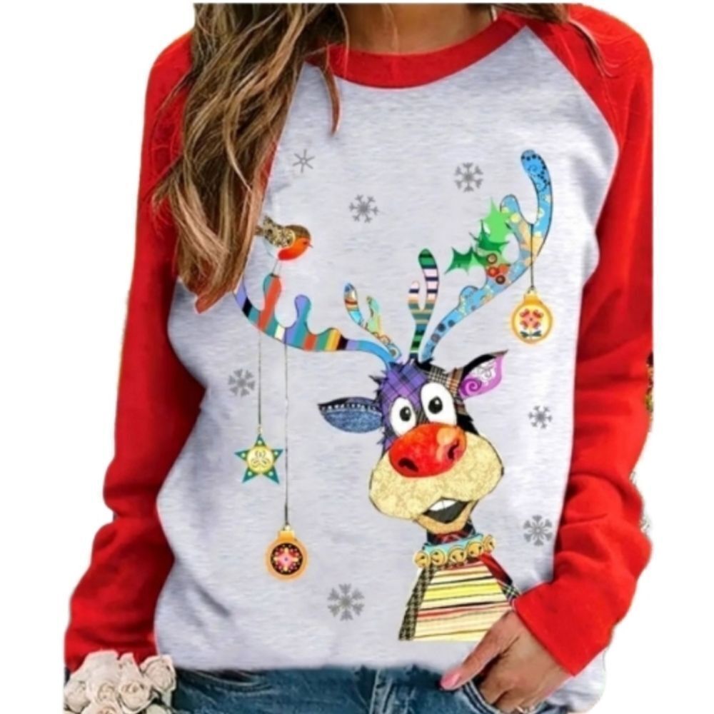 Ladie's Christmas top sz XX-LARGE